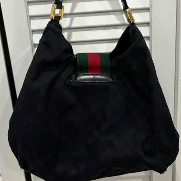 GUCCI 🇮🇹 Monogram GG Hobo - Picture 11 of 12